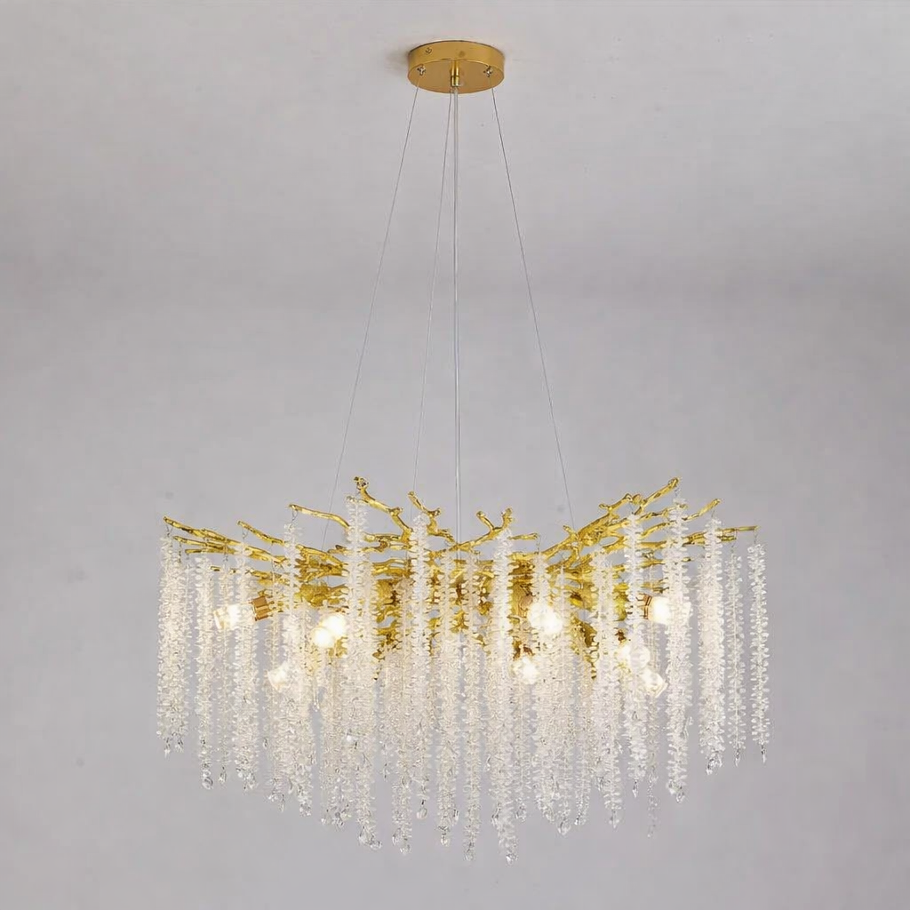 Люстра підвісна Luminaria EMMA 12xE14 R800 GOLD 220V IP20