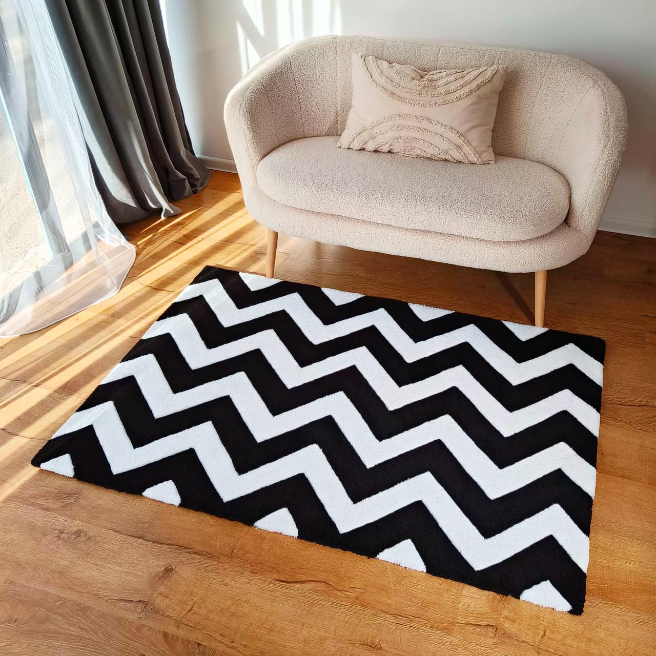 Ковер ручной работы Геометрия 100х100 см - фото 1 Ковер ручной работы Геометрия 100х100 см - фото 1