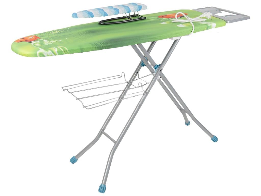 Доска гладильная Sarayli Europa Capitol с удлинителем Металлик (MUP-2206-METAL)