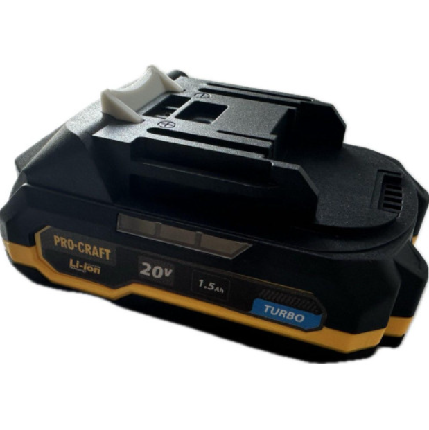 Батарея акумуляторна ProCraft 20V 1,5Ah Li-Ion (30066993) - фото 3 Батарея акумуляторна ProCraft 20V 1,5Ah Li-Ion (30066993) - фото 3