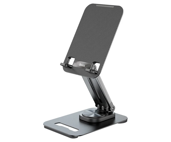 Тримач настільний для телефону та планшета Hoco PH48 Black Тримач настільний для телефону та планшета Hoco PH48 Black