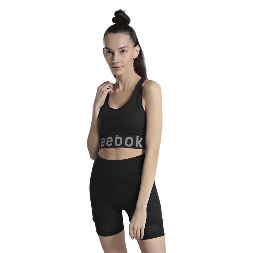 Бра-топ жіночий Reebok Workout Seamless GD9984 2XS Чорний - фото 3