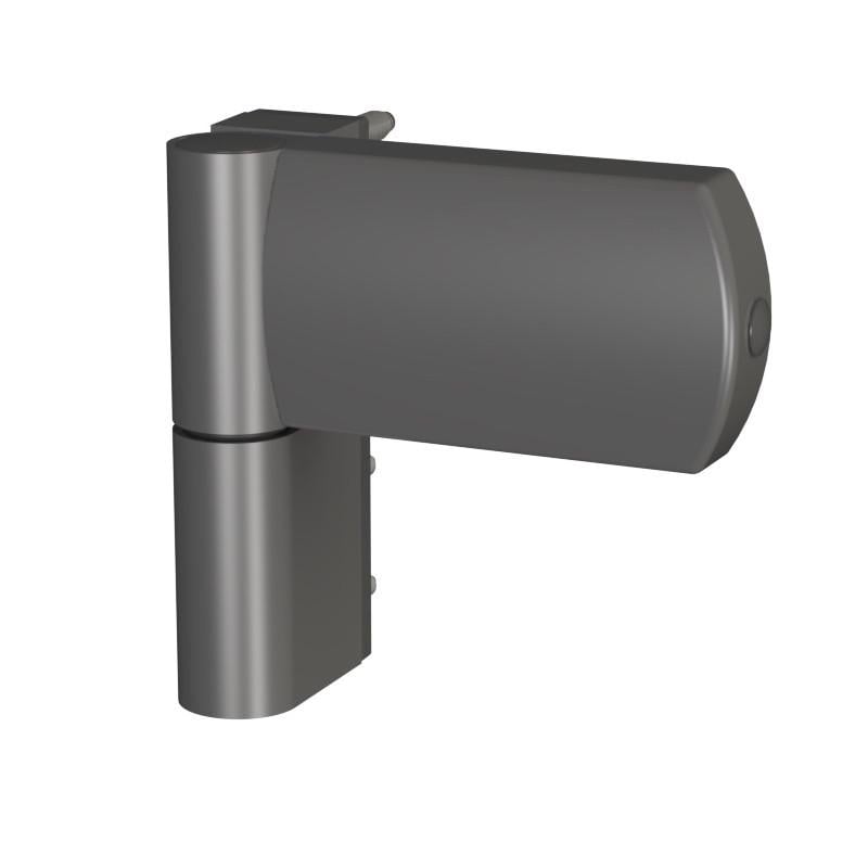 Петля дверная ASTEX AT27 3D для ПВХ дверей Графит (АТ27 RAL7024) Петля дверная ASTEX AT27 3D для ПВХ дверей Графит (АТ27 RAL7024)