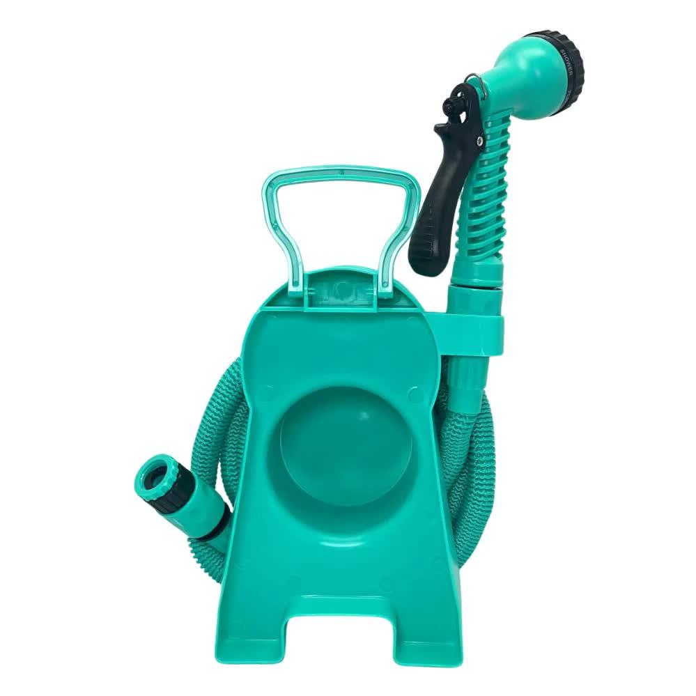 Шланг для полива Helen Garden Tool с катушкой и распылителем 15 м Зеленый (29011589) - фото 4 Шланг для полива Helen Garden Tool с катушкой и распылителем 15 м Зеленый (29011589) - фото 4