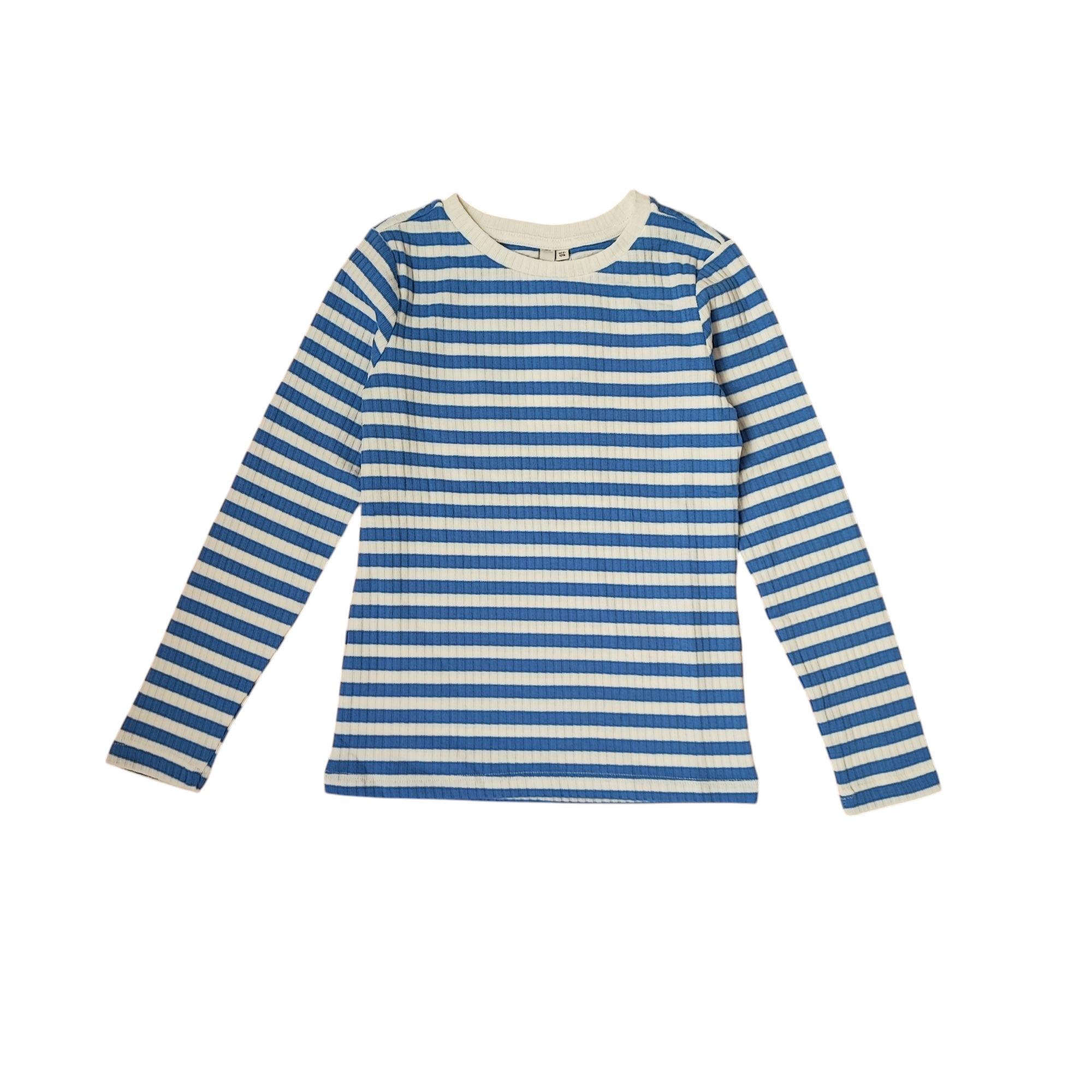 Кофта для дівчинки Pieces 122-128 см Синій Білий (250313030)