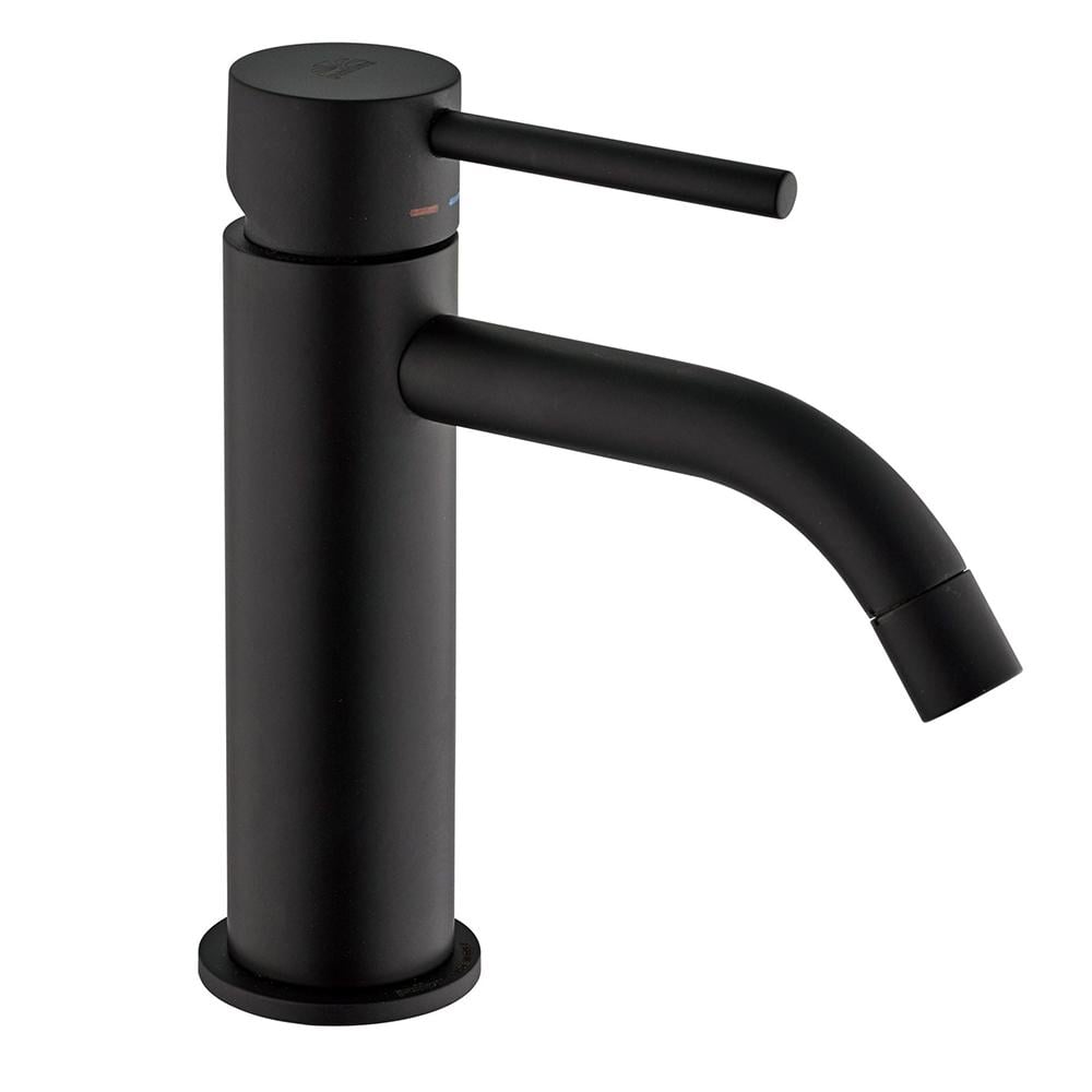 Змішувач для умивальника Paffoni Light LIG075NO одноважільний Чорний (143708)