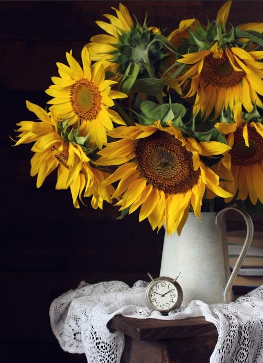 Набір для творчості алмазна картина Strateg Сонячний настрій SK88276 40x50 см (MTT-191795)