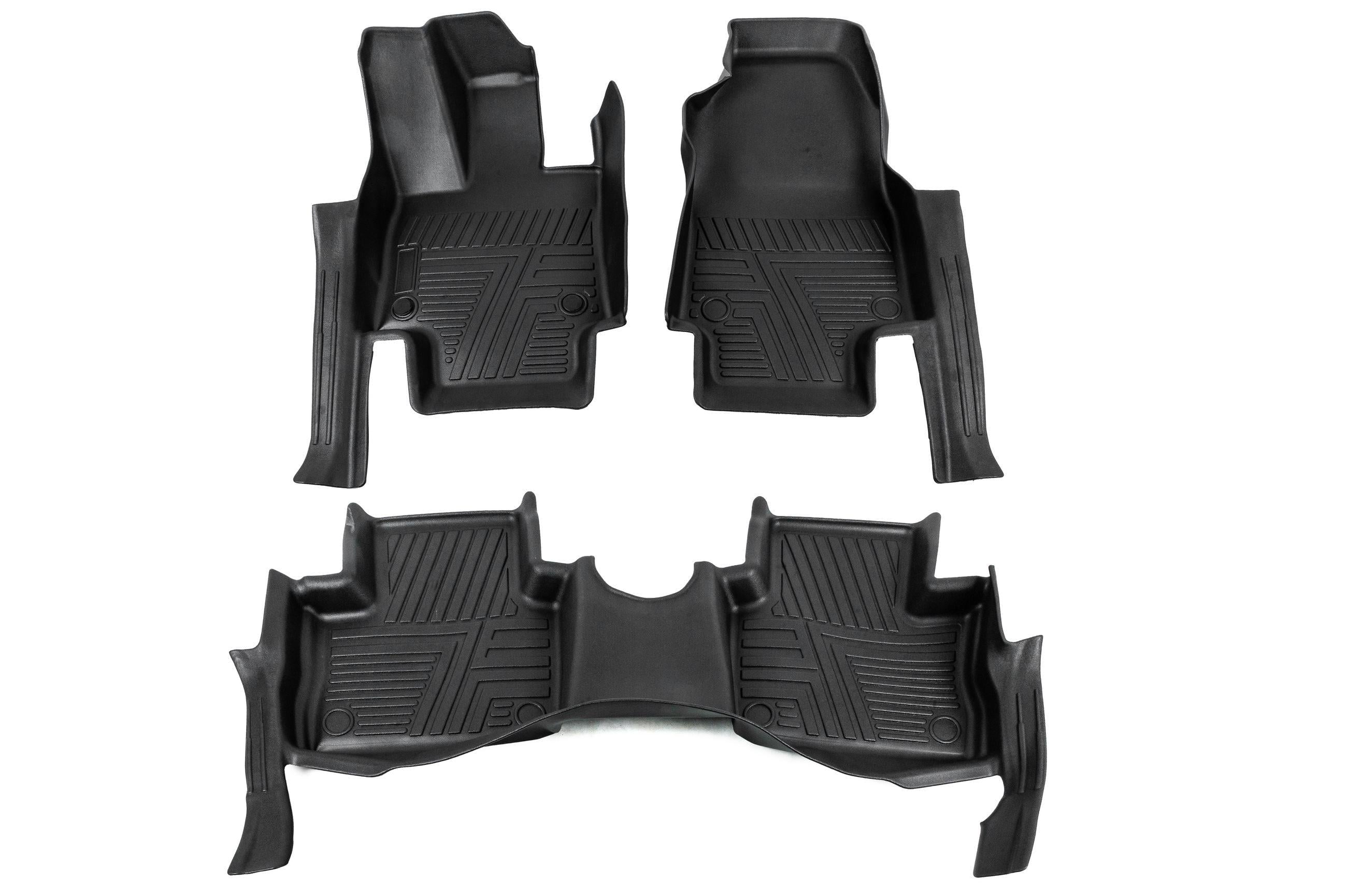 Коврики Niken Luxury 3D для Toyota Rav 4 2019-2025 рр. резина 3 шт. Черный (176066)