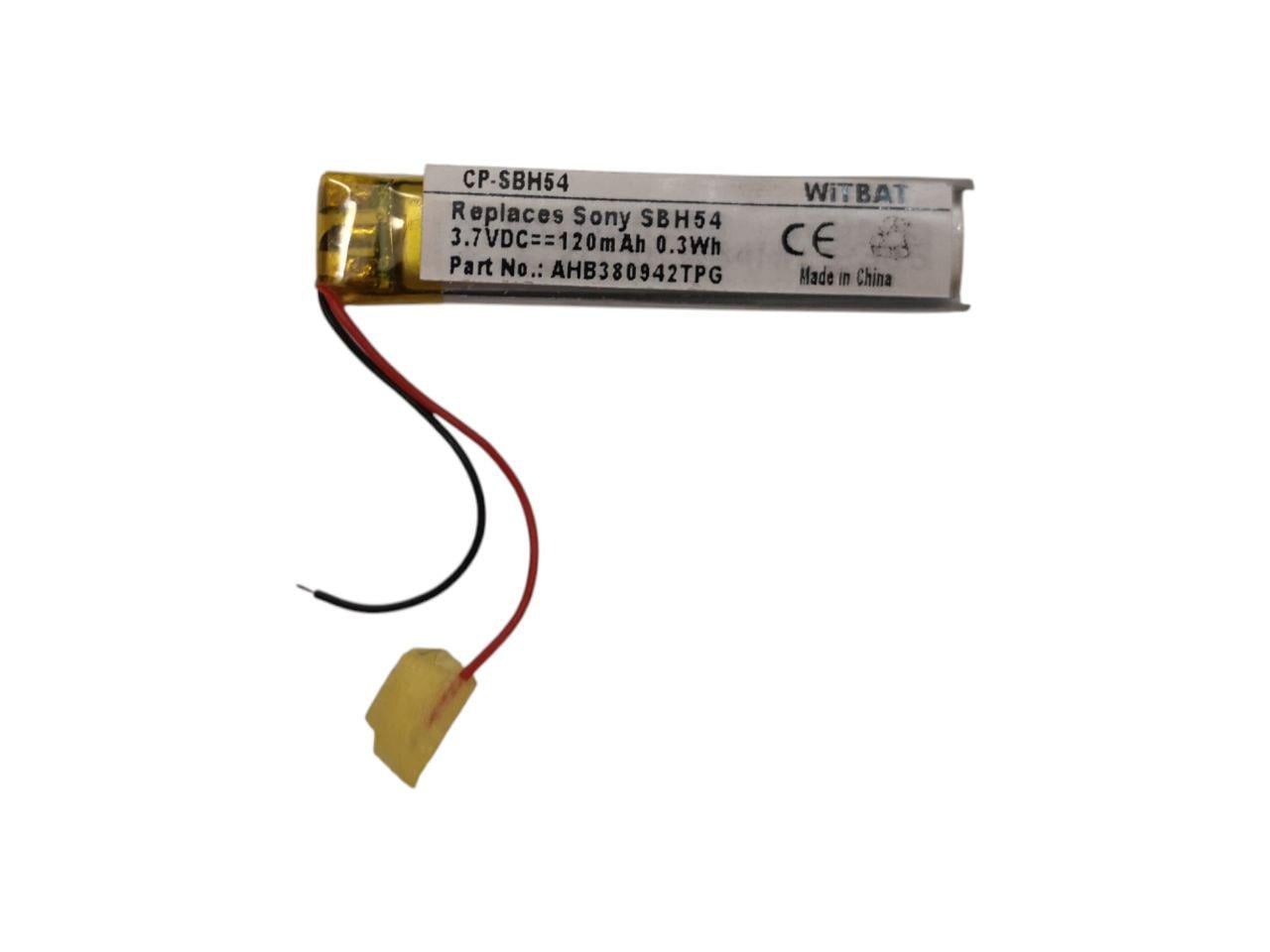 Аккумулятор для Sony SBH54 AHB380942TPG 120mah (000014215)