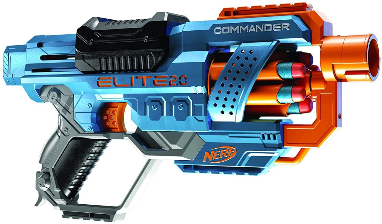 Бластер Hasbro Nerf Elite 2.0 Commander RD-6 - фото 5 Бластер Hasbro Nerf Elite 2.0 Commander RD-6 - фото 5