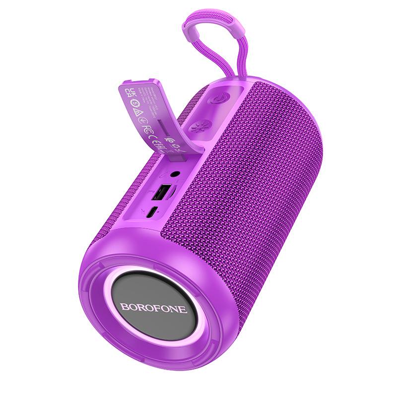 Портативная колонка Borofone Noble BR37 USB/TF/FM 5W Purple