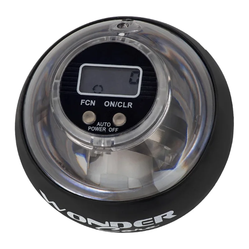 Тренажер для запястья WonderCome Decompression Exercise Wrist Counting Wrist Power Ball Silver/Black