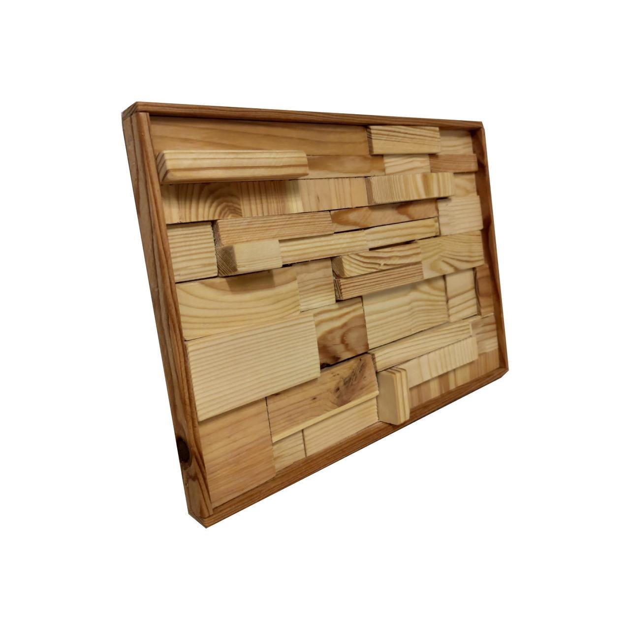 Картина на стену 3D деревянная (2095850519)