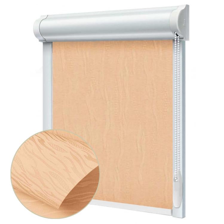 Рулонная штора Wenster Лазурь 2070 122,5х210 см закрытого типа П-образная Бледно-розовый (АБ1216319852)