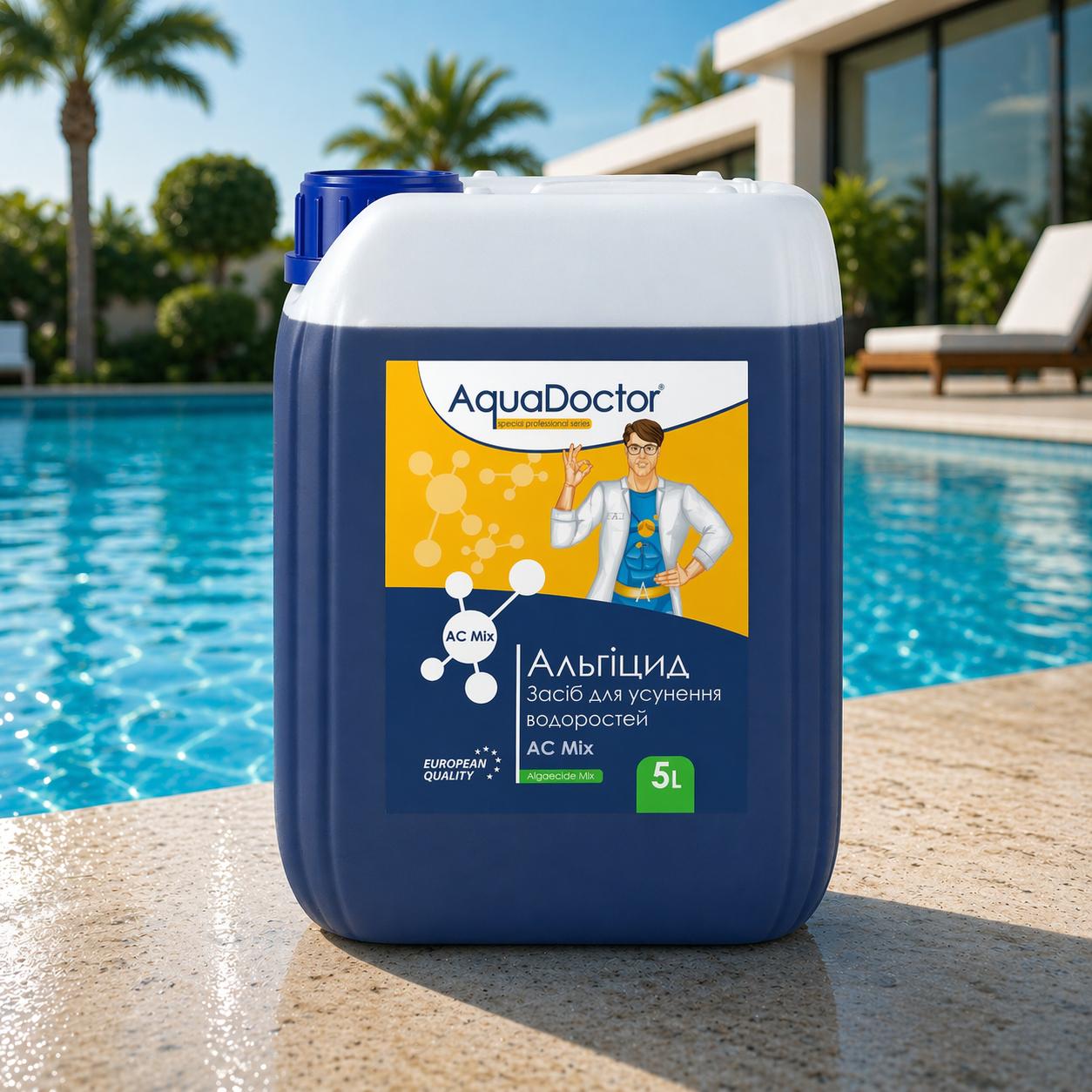 Альгіцид для басейну AquaDoctor AC Mix 5 л (21651)