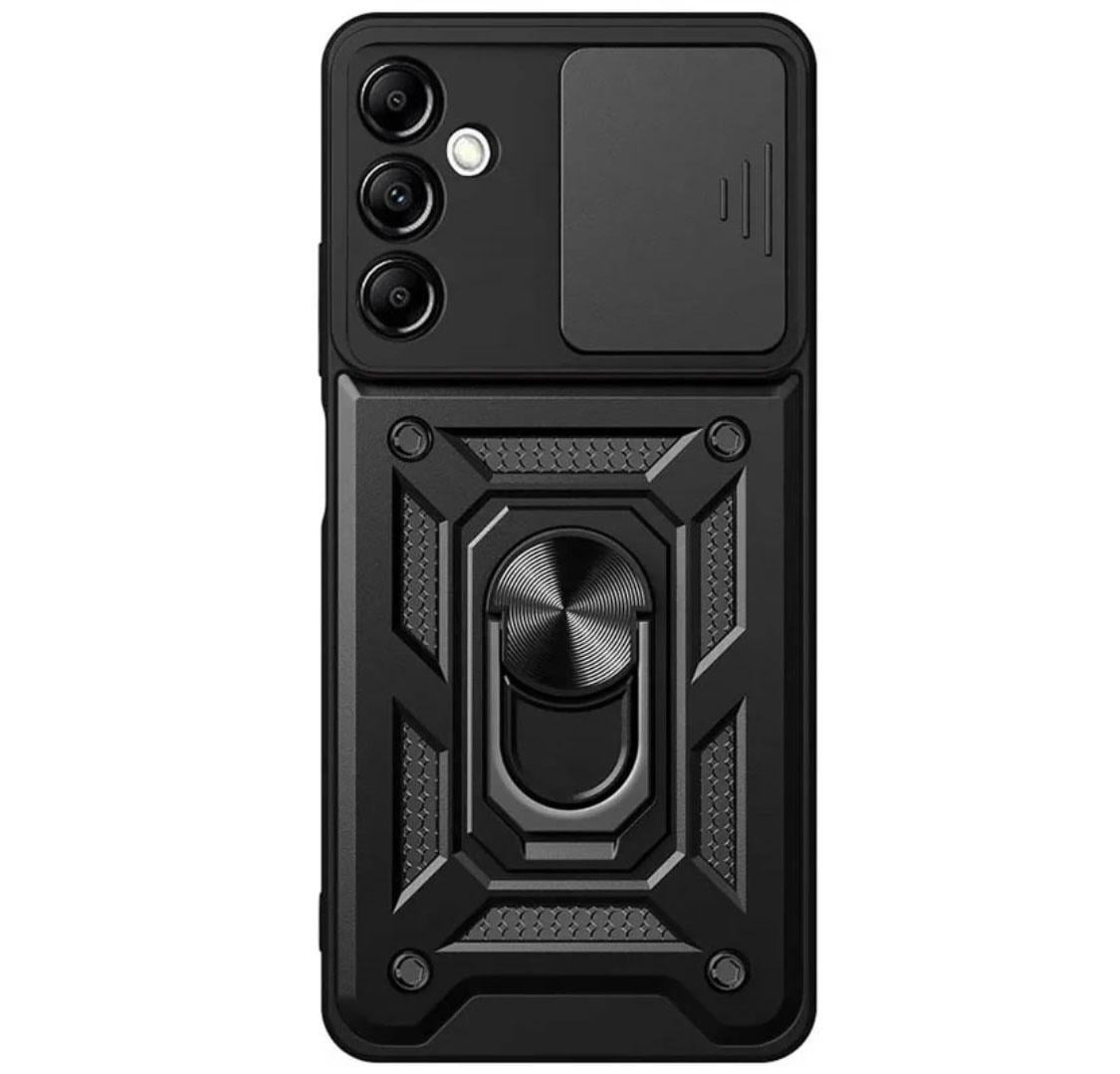 Чехол Primo Shockproof для Samsung Galaxy A26 5G SMA266 противоударный с подставкой и шторкой камеры Black (2956512997)