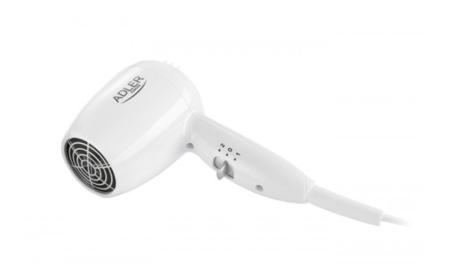 Фен для волосся Adler AD 2252 настінний 1600 W Білий (1347694548)