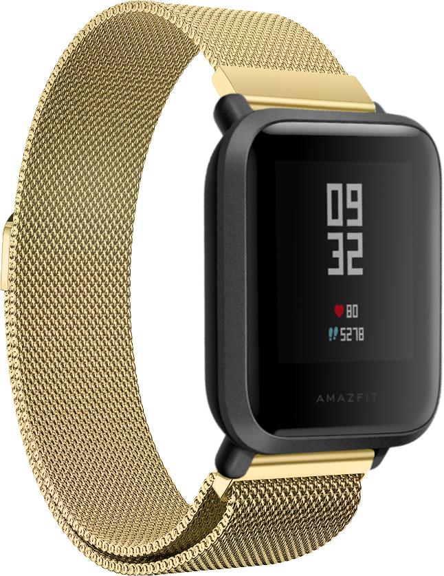 Ремешок Миланская петля Milano для Amazfit Bip Gold (13332-2A)