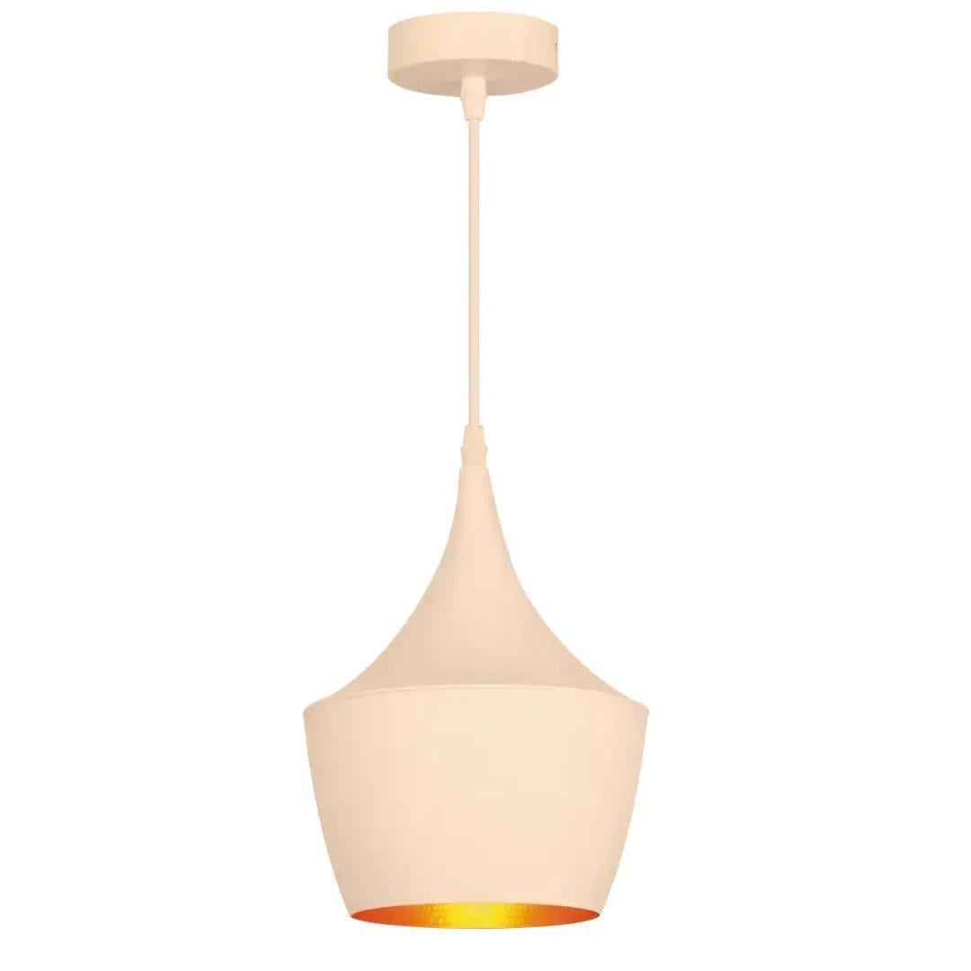 Подвесной светильник Velmax V-CL-FISH-Wh-G 60W E27 220V Белый (28689412)