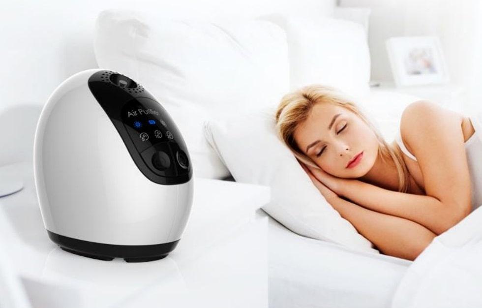 Очищувач повітря портативний Sydney-101 3в1 із функцією іонізації Білий (KAY200A) - фото 8 Очищувач повітря портативний Sydney-101 3в1 із функцією іонізації Білий (KAY200A) - фото 8