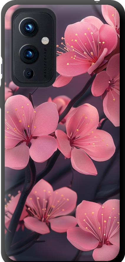 Чохол на OnePlus 9 Пурпурова сакура (6075b-2249-42517)