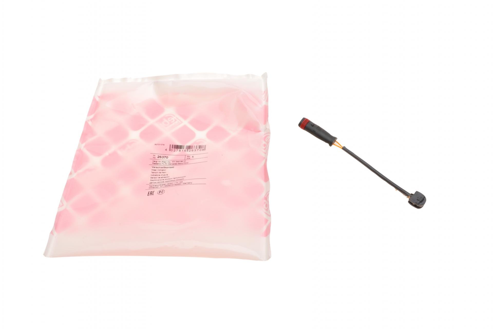 Датчик FEBI BILSTEIN износа тормозных колодок Mercedes C190/C204/C218/S205/W212/W221 05- (26370)