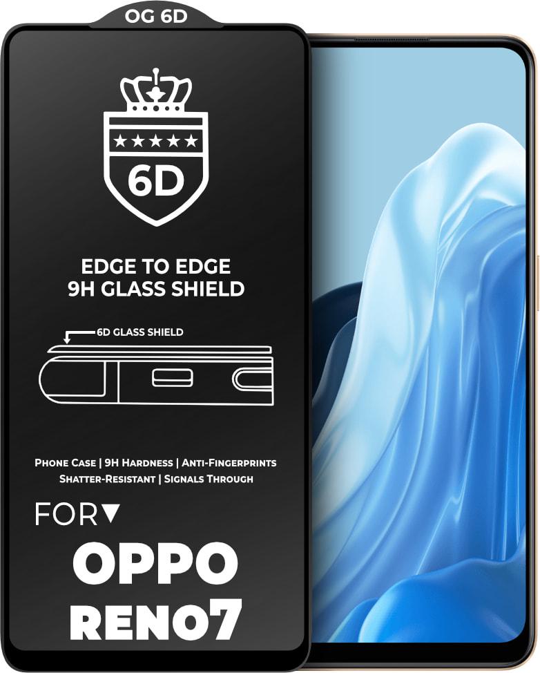 Стекло защитное 6D Oppo Reno7 Glass Shield (33203)