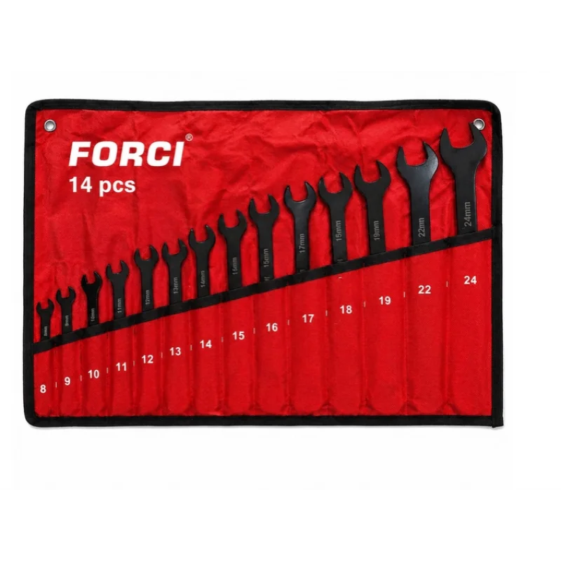 Набор комбинированных ключей FORCI VEN-1639 из 14 предметов Красный (36926582)