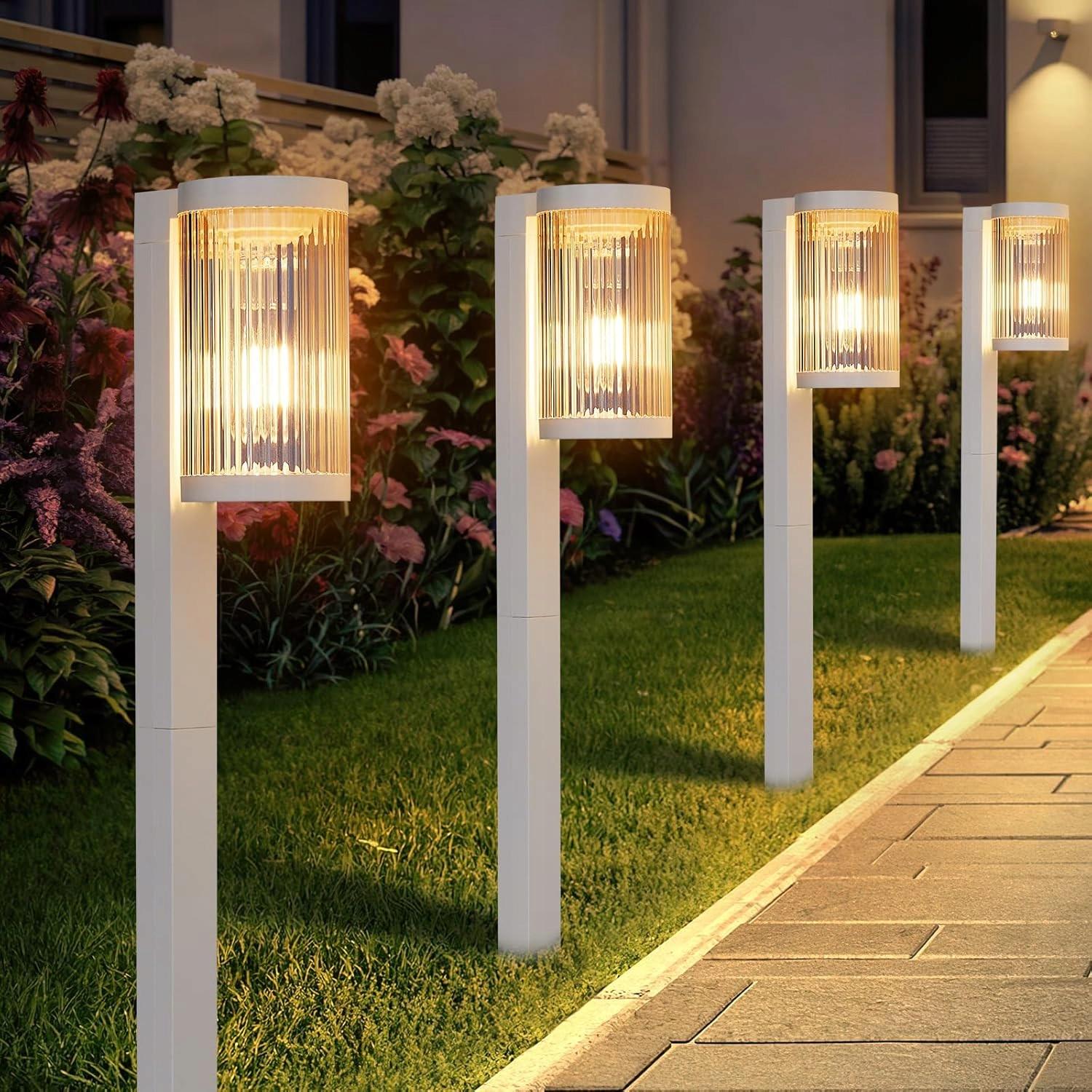 Светильник на солнечной батарее Super LED 4 шт. Белый (10653)