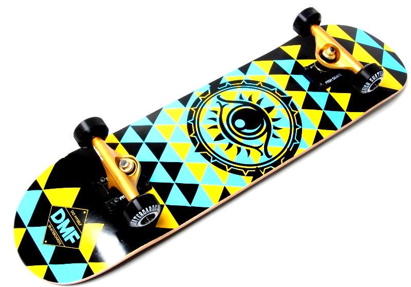 Скейтборд Fish Skateboard Eye DMF