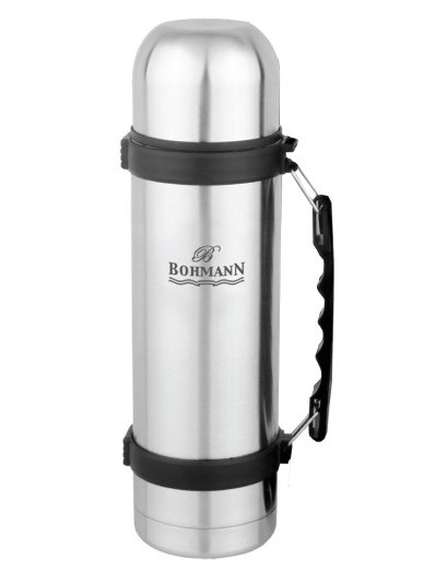 Термос Bohmann для напитков с ручкой с чехлом 1 л (4100) - фото 3 Термос Bohmann для напитков с ручкой с чехлом 1 л (4100) - фото 3
