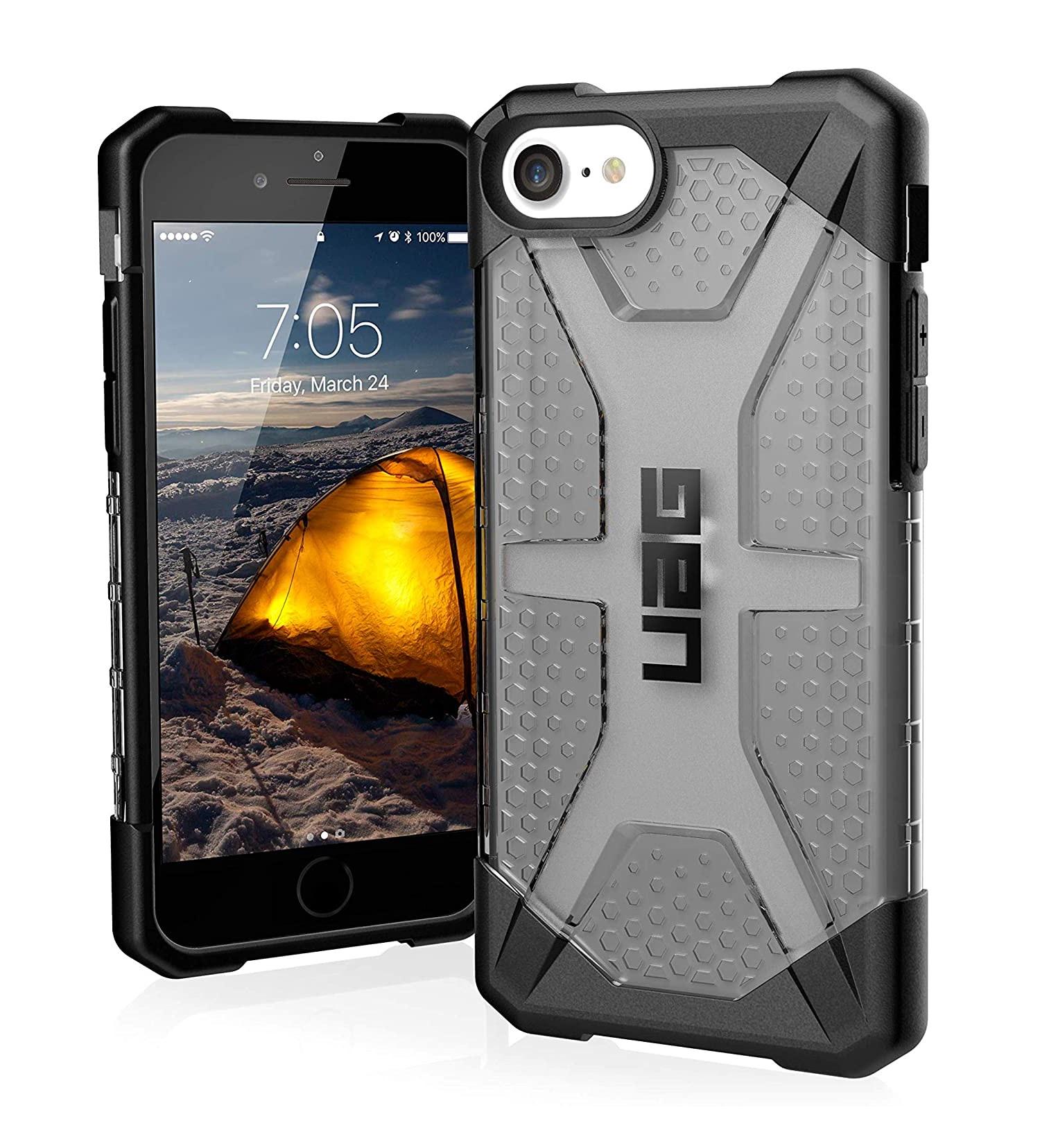 Чехол противоударный прозрачный UAG Plasma для Iphone 7/8/SE 2020 2 Gen (4.7") Ash