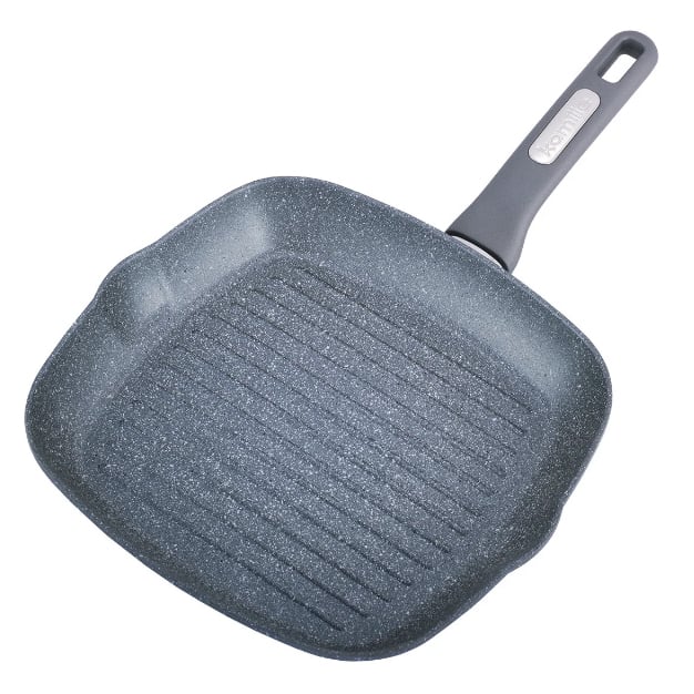 Сковорода гриль Kamille 28 см (KM-4278GR)