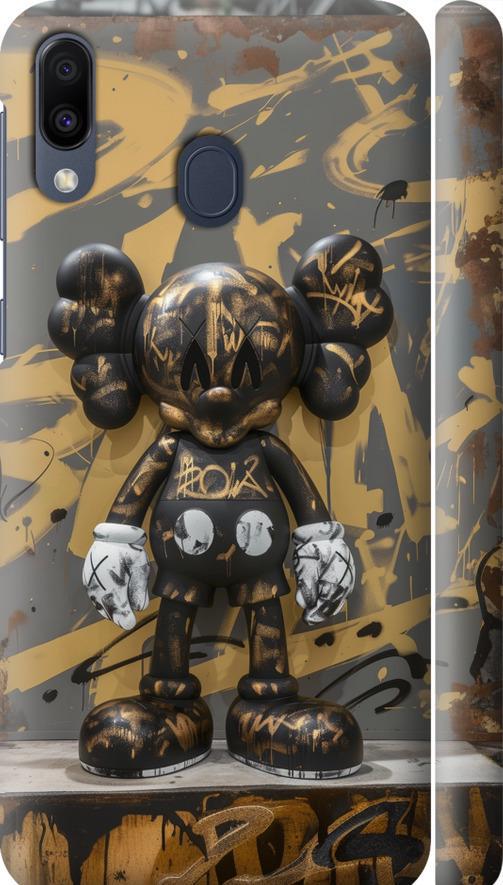 Чехол на Samsung Galaxy M20 Bronze kaws (6097m-1660-42517)