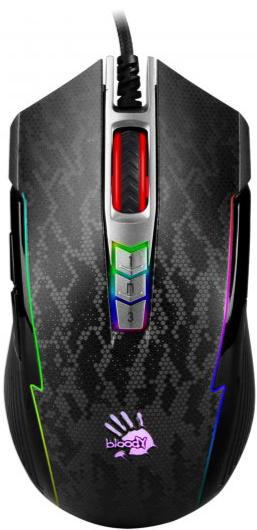 Провідна ігрова миша A4tech P93s Bloody Snake з підсвіткою - фото 2