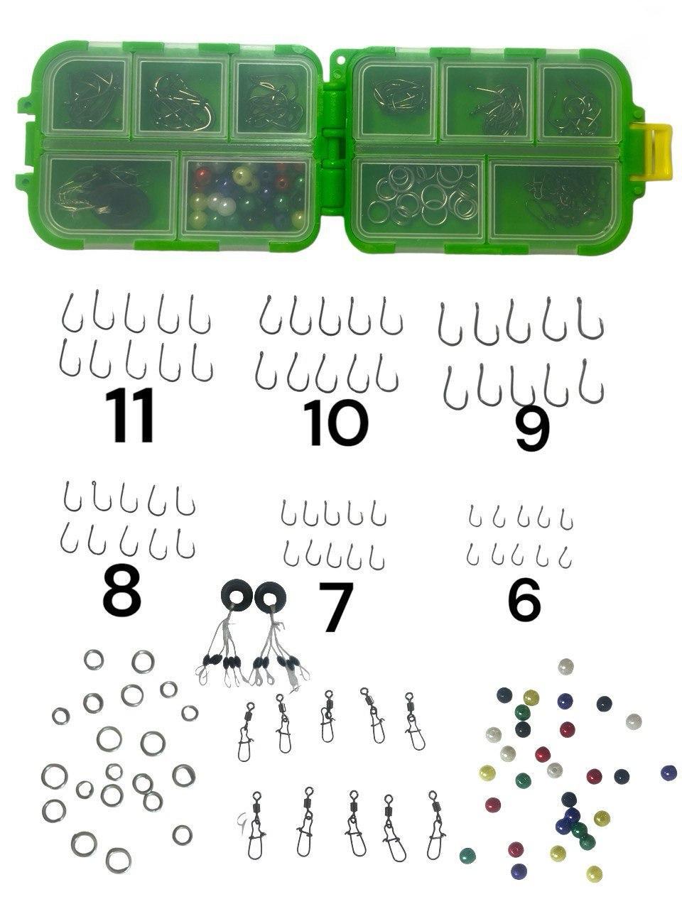 Удочка Mikado Princess 5-25 г 4 м/катушка с леской/снасть поплавка/коробка для рыбалки с крючками и аксессуарами (1783132513) - фото 6