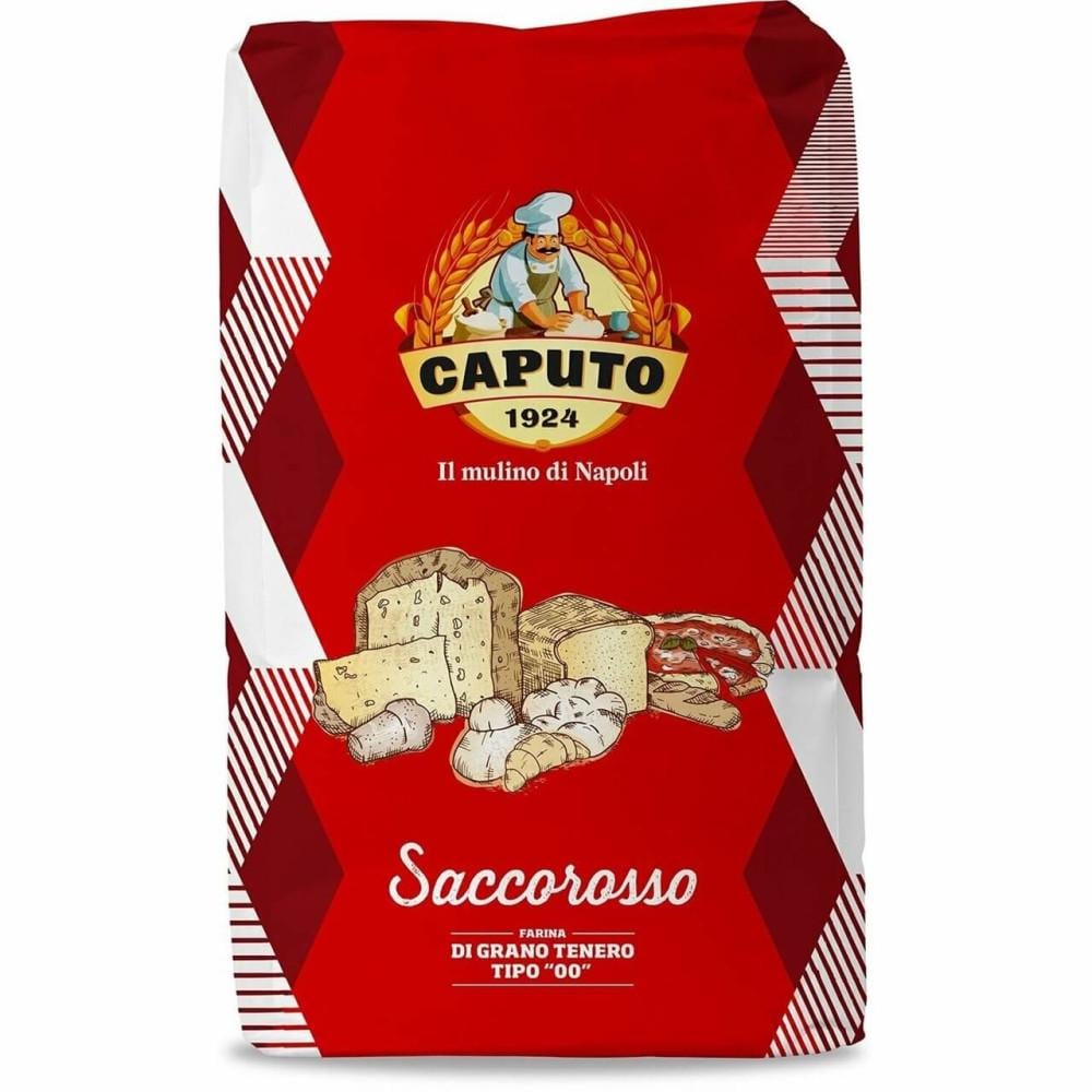 Мука Caputo Saccorosso Farina di Grano Tenero Tipo "00" мягких сортов пшеницы 5 кг