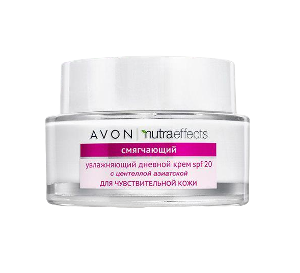 Крем для лица Avon Nutra Effects дневной увлажняющий для чувствительной кожи 50 мл (17607)