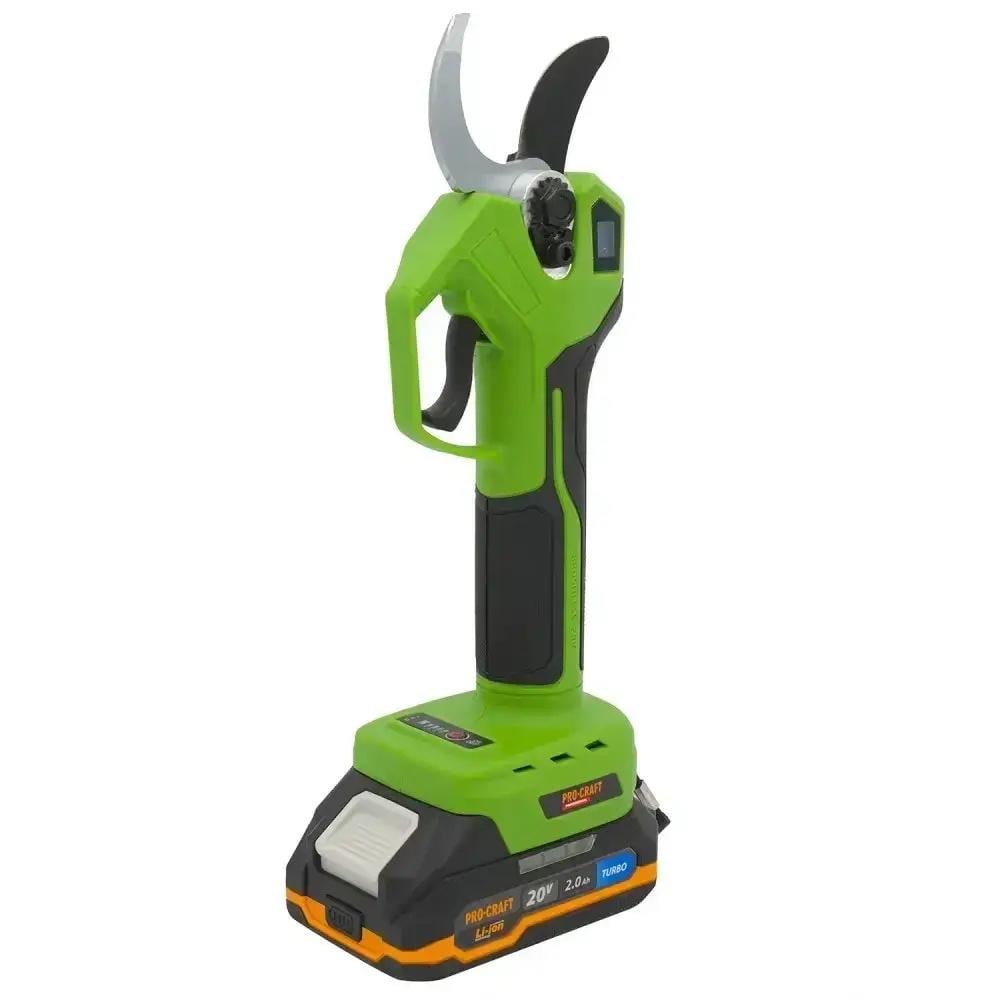 Секатор безщітковий Procraft ES32Li акумуляторний 20 В 2 А/год у кейсі (000017221) Секатор безщітковий Procraft ES32Li акумуляторний 20 В 2 А/год у кейсі (000017221)