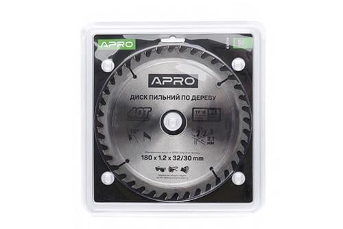 Диск пильний по дереву Apro 180х32/30х40Т (830139)