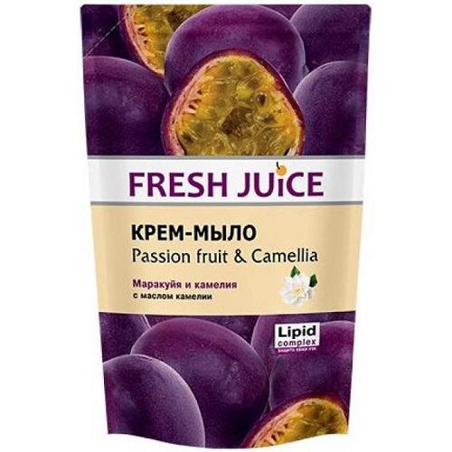 Крем-мыло Fresh Juice дой-пак Passion Fruit&Camellia 460 мл (935725)