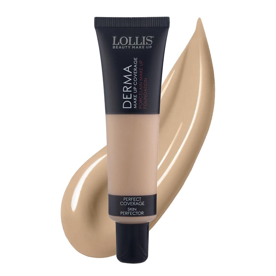Основа фарфоровая Lollis Derma Make Up Coverage тон 001 35 мл (LP-163-01) Основа фарфоровая Lollis Derma Make Up Coverage тон 001 35 мл (LP-163-01)
