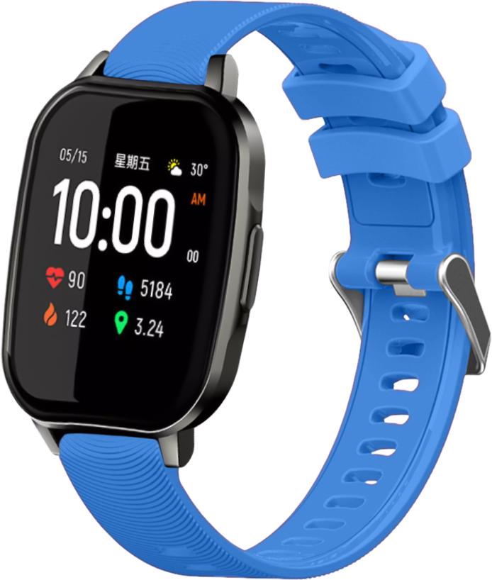 Ремешок Bend для Haylou Smart Watch 2 (LS02) Light Blue (25230-0B)