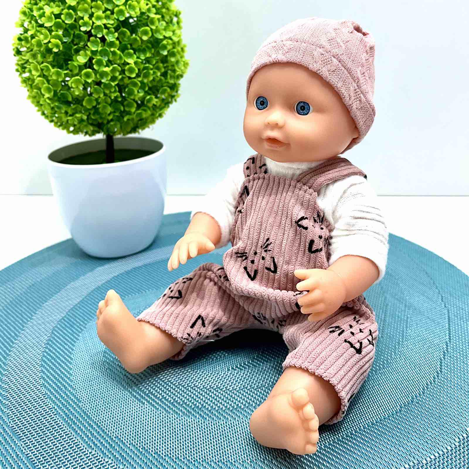 Пупс функциональный пьет из бутылочки/ходит на горшок с аксессуарами 26 см Розовый (YL2425B-A-DM-UA)
