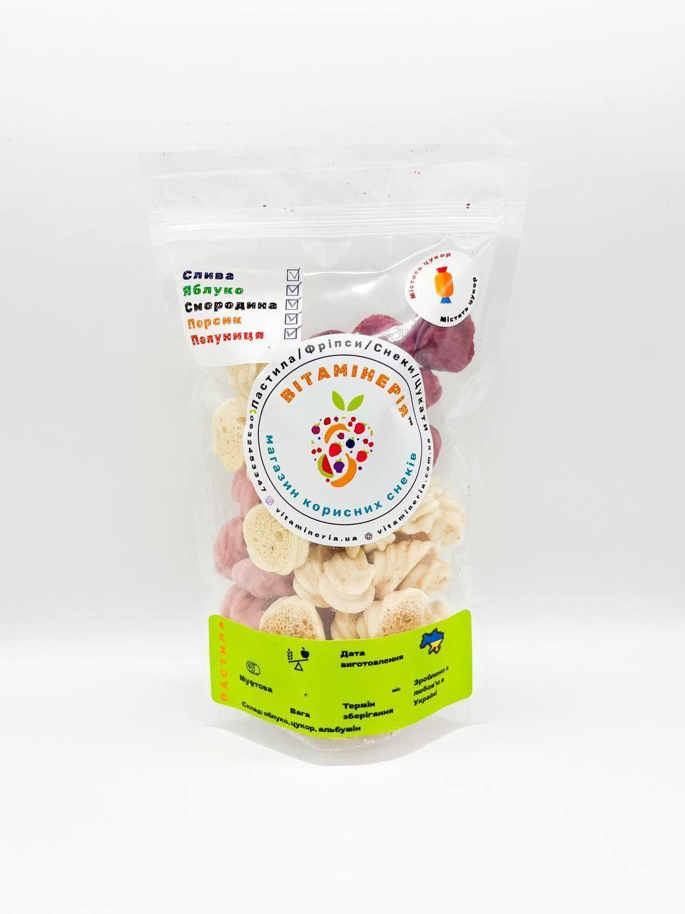 Пастила Вітамінерія Ассорти заварная муфтовая/меренговая 100 г (31940234)