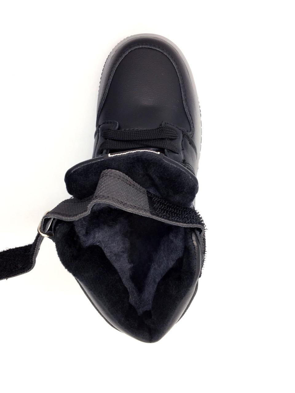 Ботинки зимние для мальчиков Канарейка X851-2/34 р. 34 Черный - фото 3 Ботинки зимние для мальчиков Канарейка X851-2/34 р. 34 Черный - фото 3