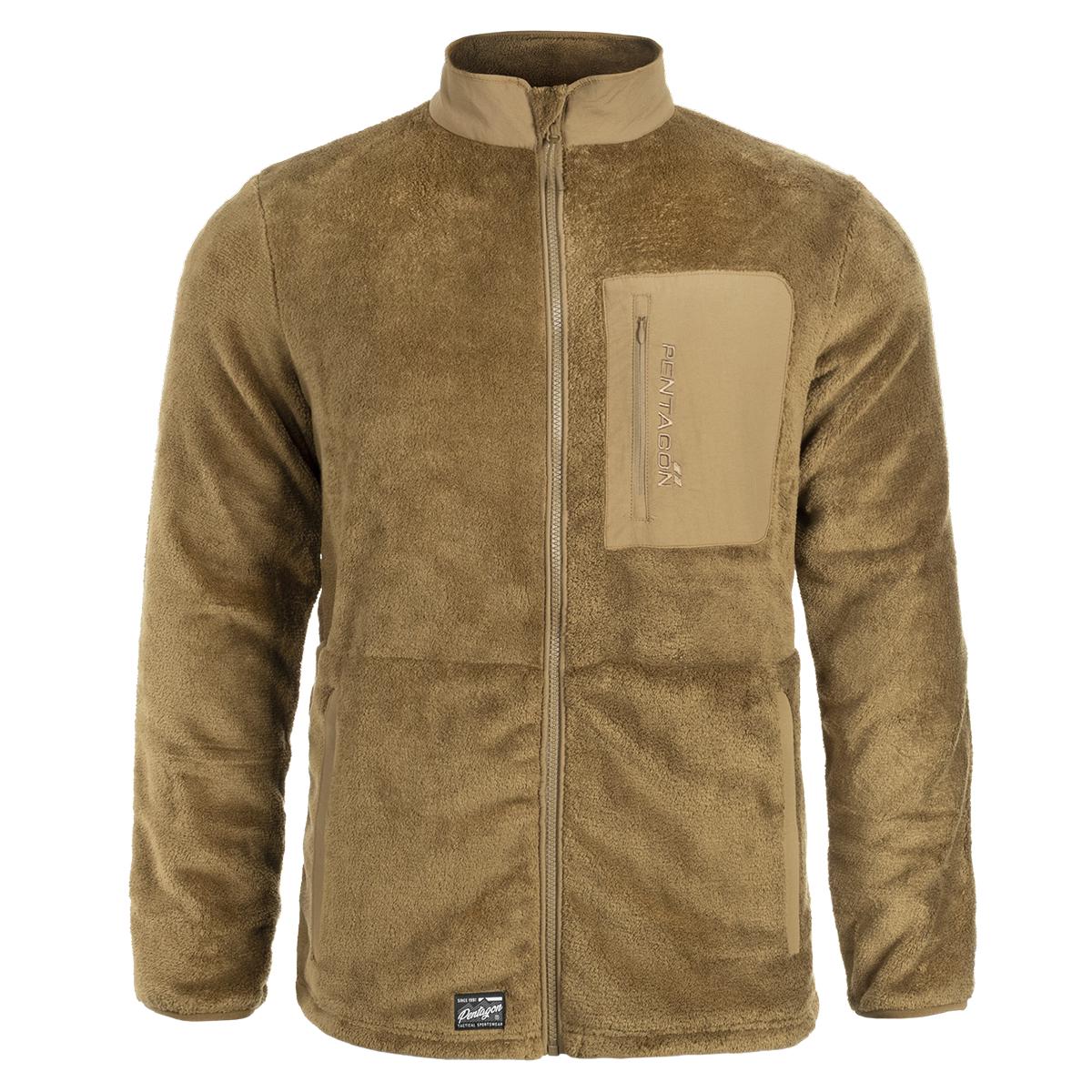 Куртка флисовая Pentagon Grizzly Full Zip XL Coyote (26460)