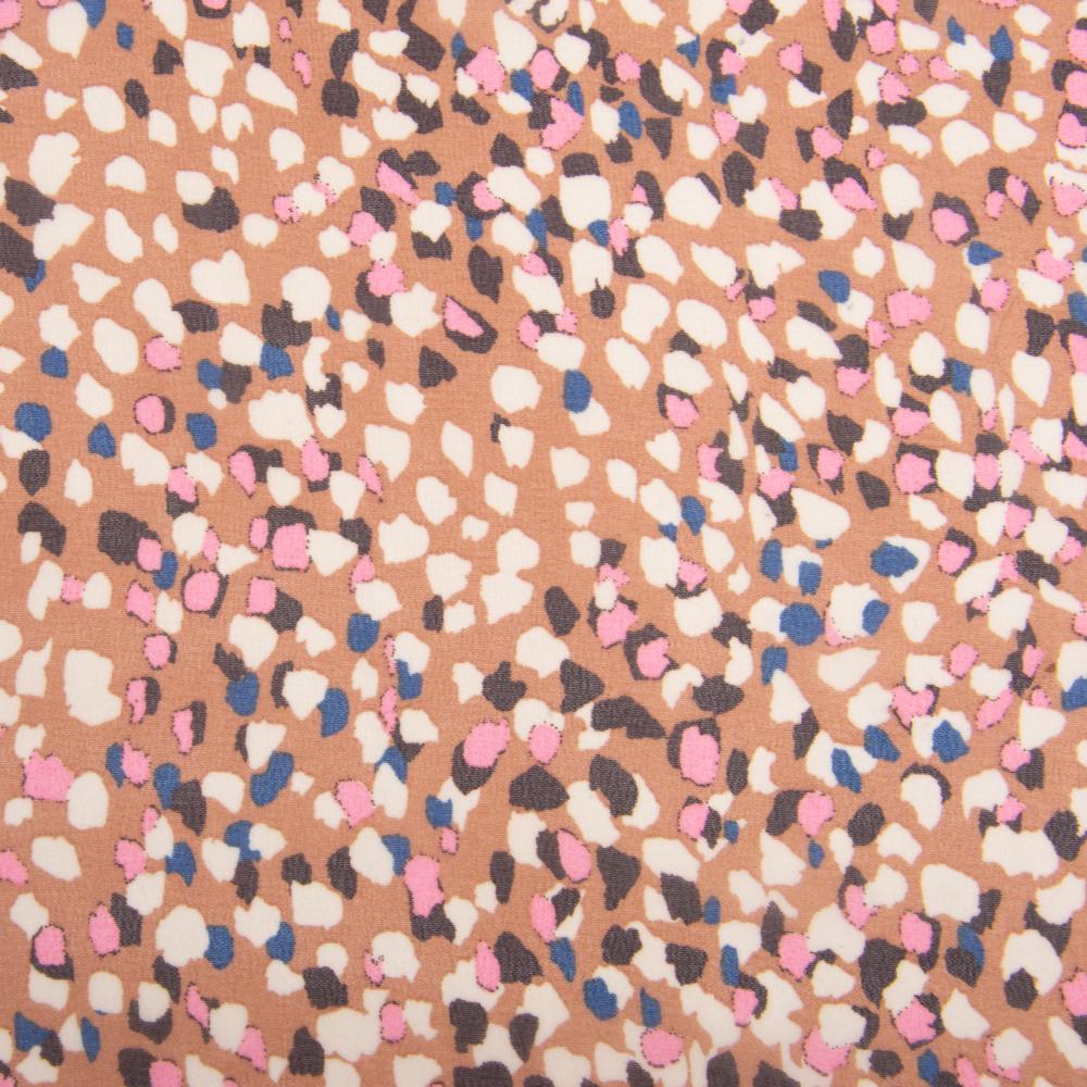 Ткань шифон платяная Камешки 95 г/м2 150 см (26648)