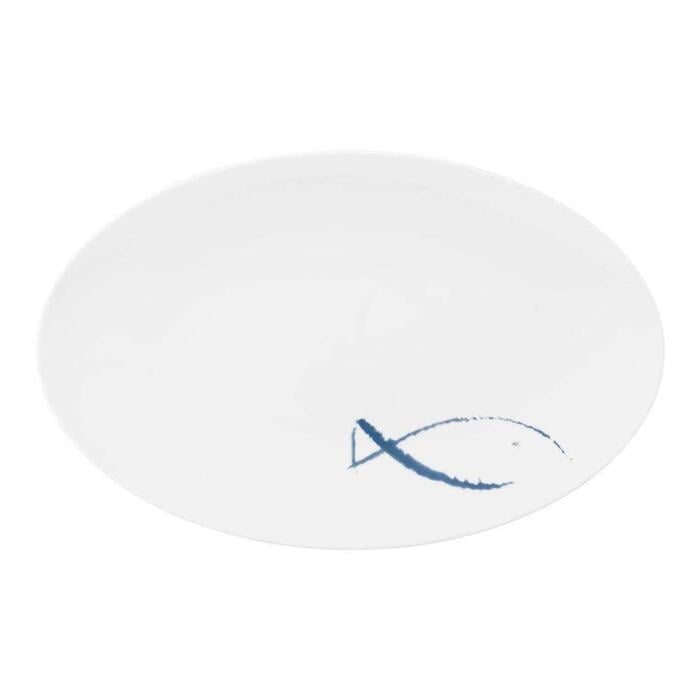 Блюдо овальное Blue Sea Coup Fine Dining Seltmann Weiden 40x25,5 см (2614036)