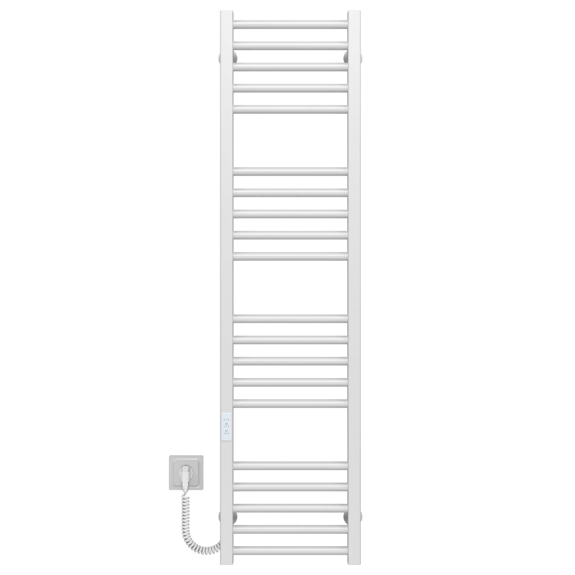 Рушникосушарка електрична Deffi Lima П20 JD04 ліве підключення нержавіюча сталь 300х1300 мм Білий (A.LI.130.30.20.E.W.L.4)